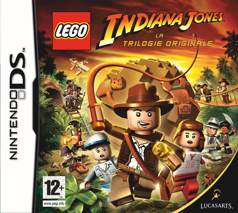 Caratula de Lego Indiana Jones: The Original Adventures para Nintendo DS