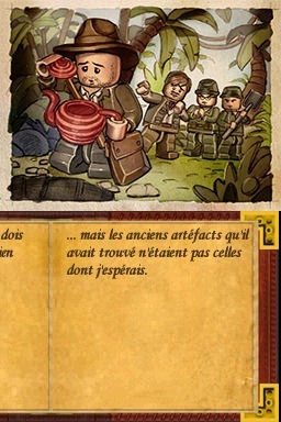 Pantallazo de Lego Indiana Jones 2: La Aventura Continua para Nintendo DS