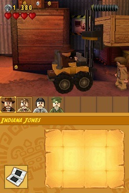 Pantallazo de Lego Indiana Jones 2: La Aventura Continua para Nintendo DS