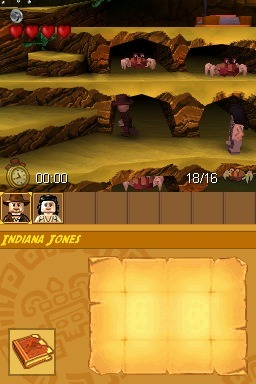 Pantallazo de Lego Indiana Jones 2: La Aventura Continua para Nintendo DS