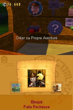 Pantallazo de Lego Indiana Jones 2: La Aventura Continua para Nintendo DS