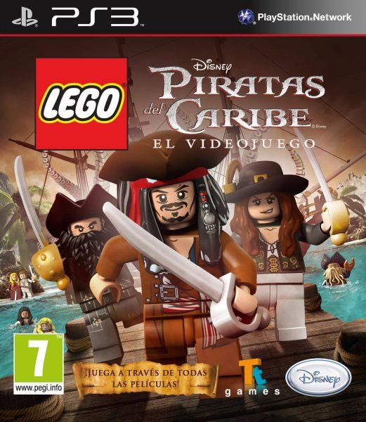 Caratula de Lego Piratas Del Caribe para PlayStation 3
