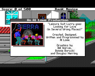 Pantallazo de Leisure Suit Larry Goes Looking For Love (In Several Wrong Places) para Amiga