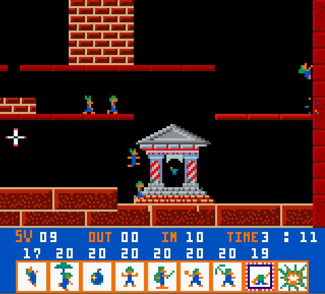 Pantallazo de Lemmings & Oh No! More Lemmings para Game Boy Color