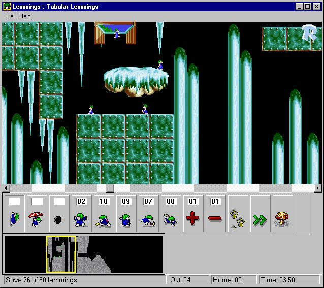 Pantallazo de Lemmings for Windows para PC