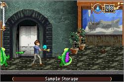 Pantallazo de Lemony Snicket's A Series of Unfortunate Events para Game Boy Advance