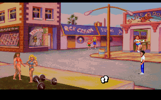 Pantallazo de Les Manley in: Lost in L.A. para PC