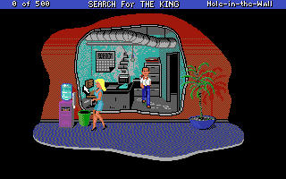 Pantallazo de Les Manley in: Search for The King para PC