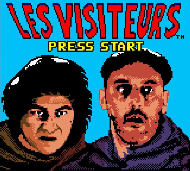 Pantallazo de Les Visiteurs para Game Boy Color