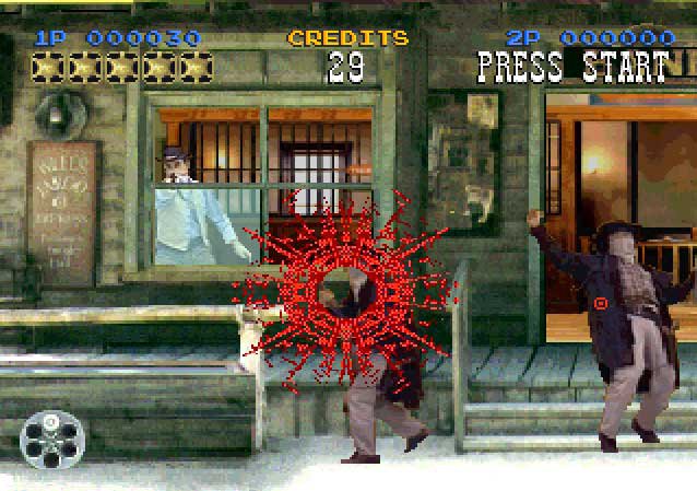 Pantallazo de Lethal Enforcers I & II para PlayStation