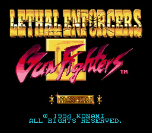 Pantallazo de Lethal Enforcers II: Gun Fighters para Sega Megadrive