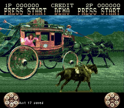 Pantallazo de Lethal Enforcers II: Gun Fighters para Sega Megadrive