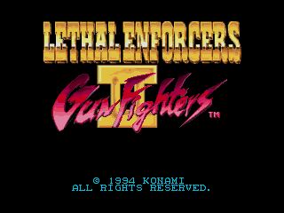 Pantallazo de Lethal Enforcers II: Gun Fighters para Sega Megadrive