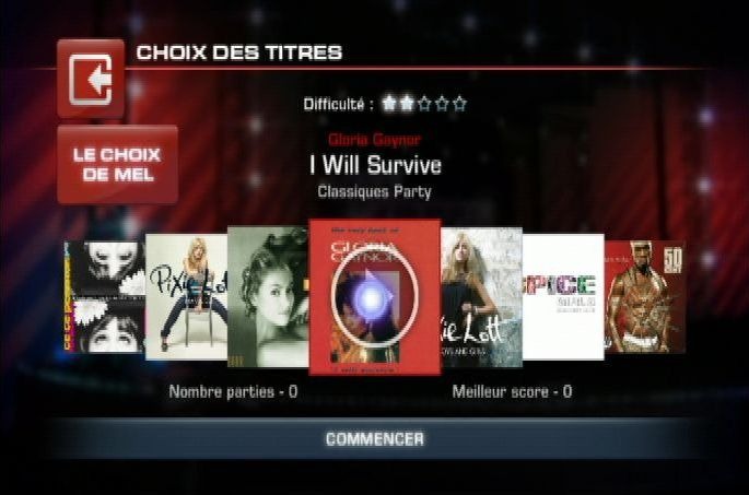 Pantallazo de Lets Dance With Mel B para Wii