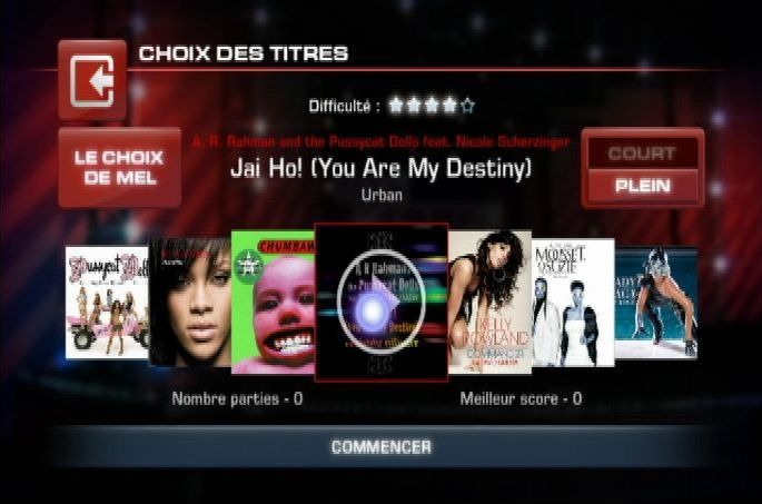 Pantallazo de Lets Dance With Mel B para Wii