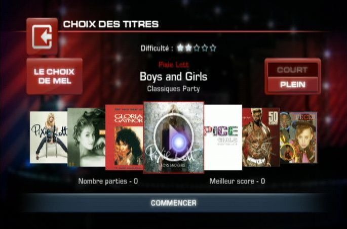 Pantallazo de Lets Dance With Mel B para Wii