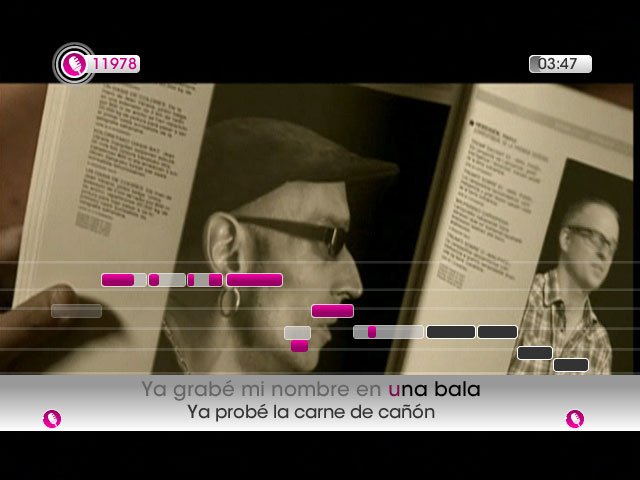 Pantallazo de Lets Sing 5 Versión Española para Wii