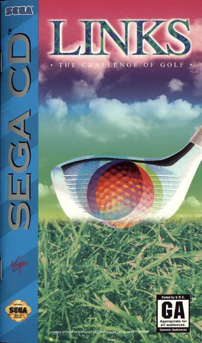Caratula de Links: The Challenge of Golf para Sega CD
