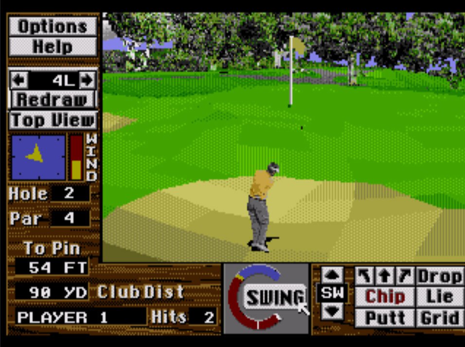 Pantallazo de Links: The Challenge of Golf para Sega CD