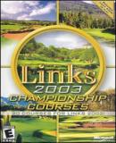 Carátula de Links 2003 Championship Courses