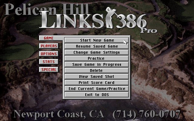 Pantallazo de Links 386 Pro CD para PC