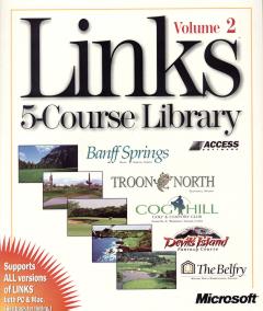 Caratula de Links 5-Course Library Volume 2 para PC