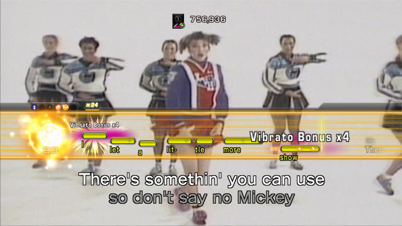 Pantallazo de Lips: I Love the 80s para Xbox 360