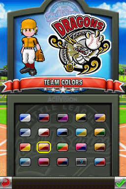 Pantallazo de Little League World Series Baseball 2009 para Nintendo DS