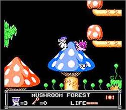 Pantallazo de Little Nemo: The Dream Master para Nintendo (NES)