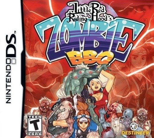 Caratula de Little Red Riding hoods Zombie BBQ para Nintendo DS