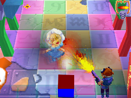 Pantallazo de Little Red Riding hoods Zombie BBQ para Nintendo DS