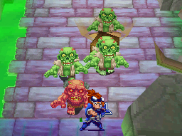 Pantallazo de Little Red Riding hoods Zombie BBQ para Nintendo DS