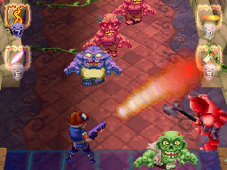 Pantallazo de Little Red Riding hoods Zombie BBQ para Nintendo DS