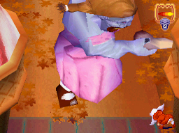 Pantallazo de Little Red Riding hoods Zombie BBQ para Nintendo DS