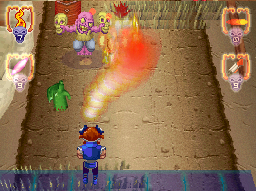Pantallazo de Little Red Riding hoods Zombie BBQ para Nintendo DS