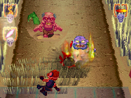 Pantallazo de Little Red Riding hoods Zombie BBQ para Nintendo DS