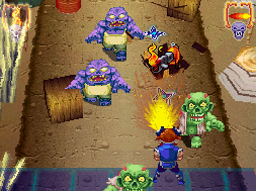 Pantallazo de Little Red Riding hoods Zombie BBQ para Nintendo DS