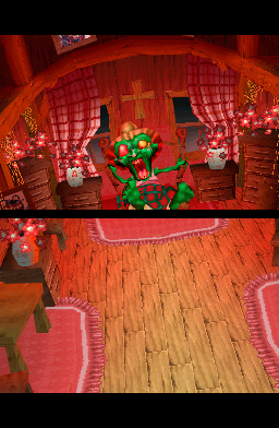 Pantallazo de Little Red Riding hoods Zombie BBQ para Nintendo DS