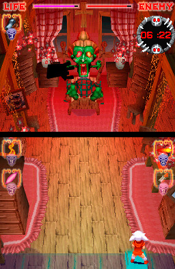 Pantallazo de Little Red Riding hoods Zombie BBQ para Nintendo DS