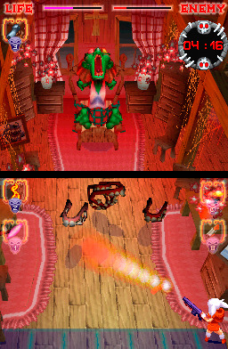 Pantallazo de Little Red Riding hoods Zombie BBQ para Nintendo DS
