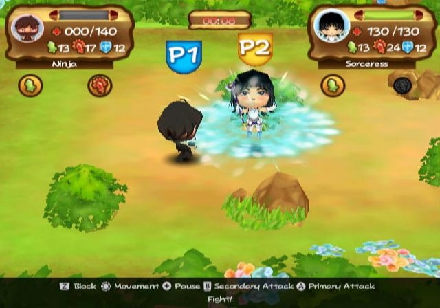 Pantallazo de Little Tournament Over Yonder (Wii Ware) para Wii