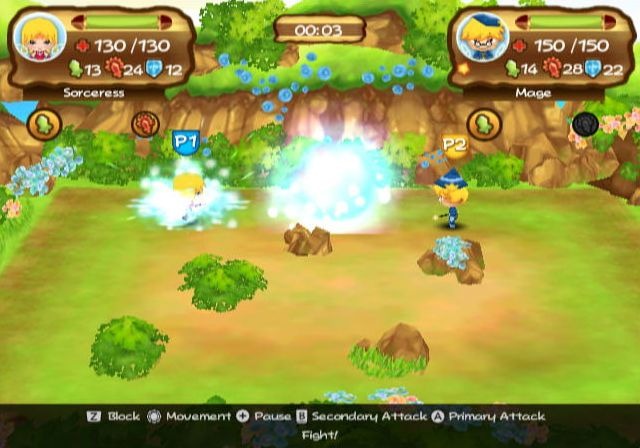 Pantallazo de Little Tournament Over Yonder (Wii Ware) para Wii