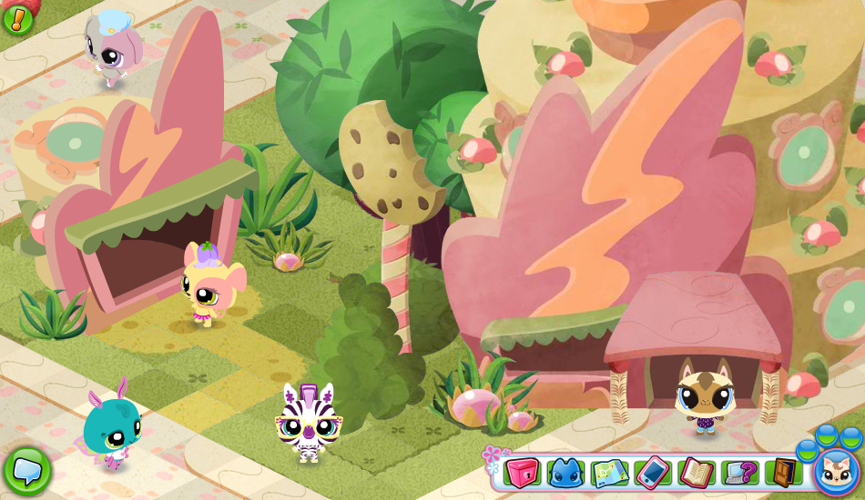Pantallazo de Littlest Pet Shop Online para PC