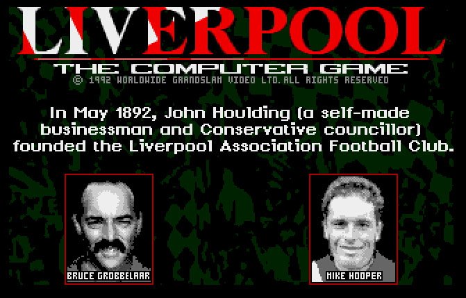 Pantallazo de Liverpool: The Computer Game para Atari ST