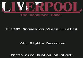 Pantallazo de Liverpool: The Computer Game para Commodore 64