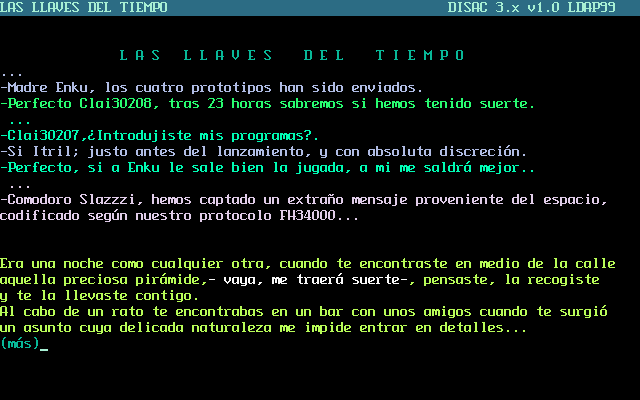 Pantallazo de Llaves del Tiempo, Las para PC