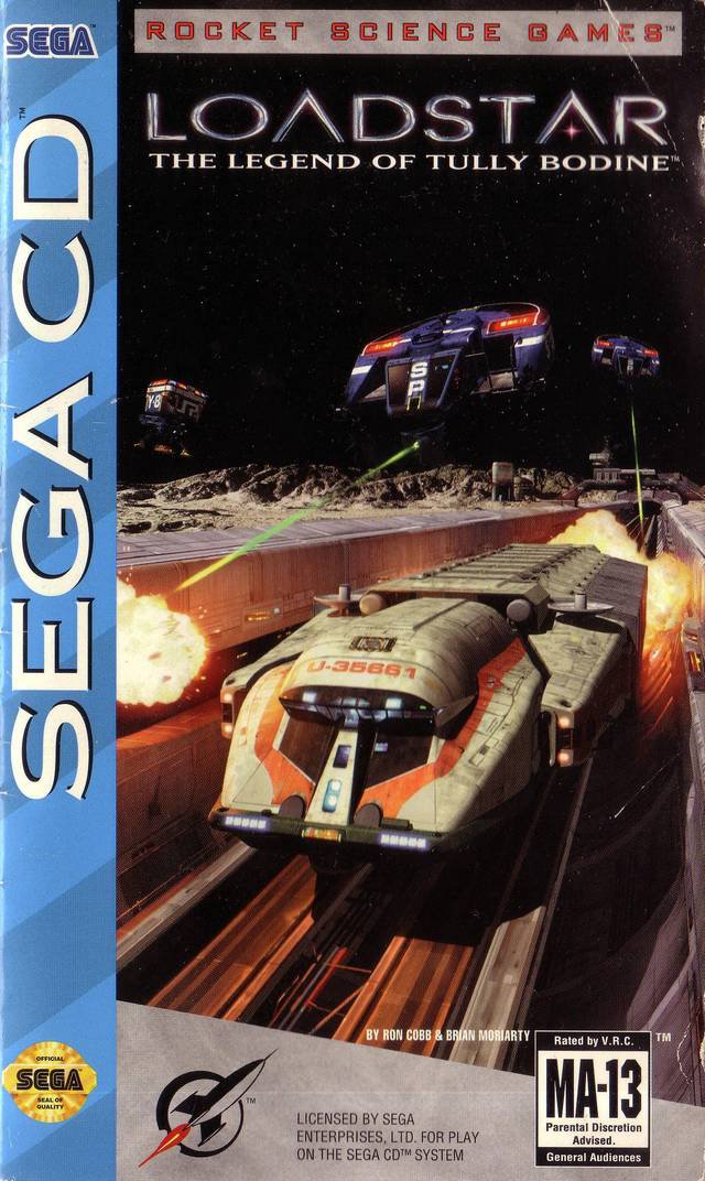 Caratula de Loadstar: The Legend of Tully Bodine para Sega CD