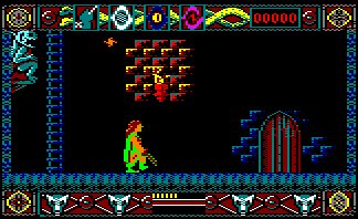 Pantallazo de Lone Wolf: The Mirror Of Death para Amstrad CPC