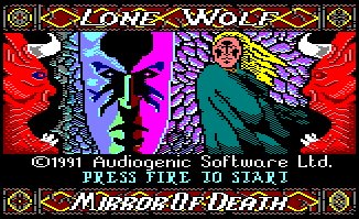 Pantallazo de Lone Wolf: The Mirror Of Death para Amstrad CPC
