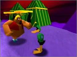 Pantallazo de Looney Tunes: Duck Dodgers Starring Daffy Duck para Nintendo 64